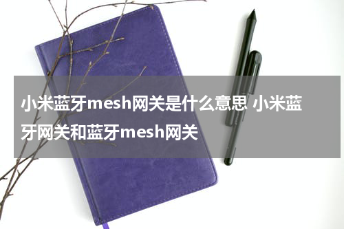 小米蓝牙mesh网关是什么意思 小米蓝牙网关和蓝牙mesh网关