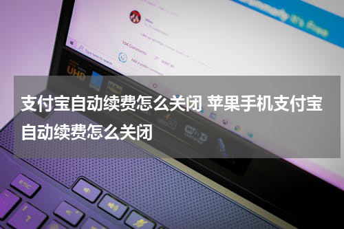 支付宝自动续费怎么关闭 苹果手机支付宝自动续费怎么关闭