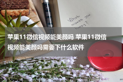 苹果11微信视频能美颜吗 苹果11微信视频能美颜吗需要下什么软件