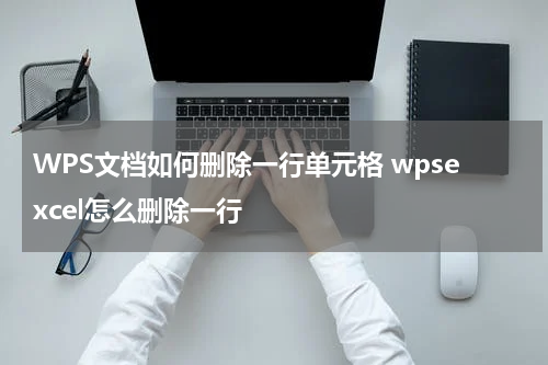 WPS文档如何删除一行单元格 wpsexcel怎么删除一行