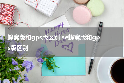 蜂窝版和gps版区别 se蜂窝版和gps版区别