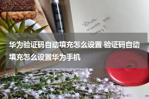 华为验证码自动填充怎么设置 验证码自动填充怎么设置华为手机