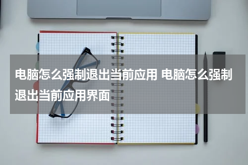 电脑怎么强制退出当前应用 电脑怎么强制退出当前应用界面