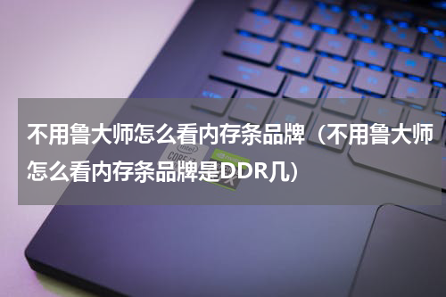 不用鲁大师怎么看内存条品牌（不用鲁大师怎么看内存条品牌是DDR几）
