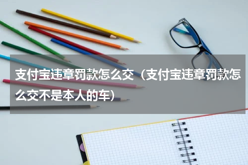 支付宝违章罚款怎么交（支付宝违章罚款怎么交不是本人的车）