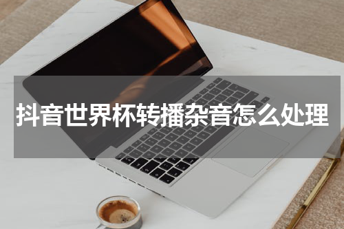 抖音世界杯转播杂音怎么处理