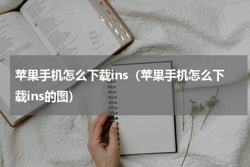 苹果手机怎么下载ins（苹果手机怎么下载ins的图）