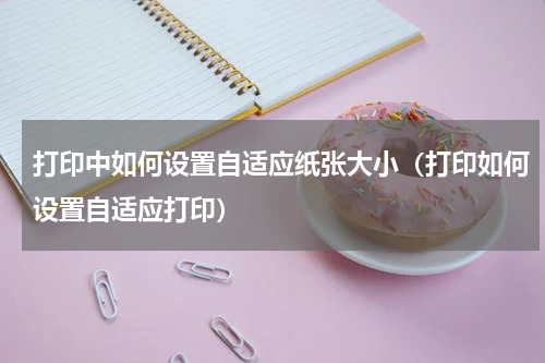打印中如何设置自适应纸张大小（打印如何设置自适应打印）