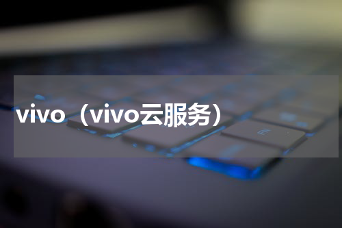 vivo（vivo云服务）