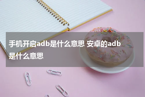 手机开启adb是什么意思 安卓的adb是什么意思