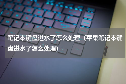 笔记本键盘进水了怎么处理（苹果笔记本键盘进水了怎么处理）