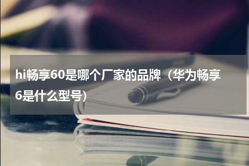 hi畅享60是哪个厂家的品牌（华为畅享6是什么型号）