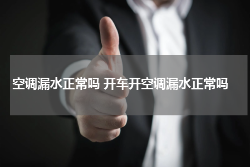 空调漏水正常吗 开车开空调漏水正常吗