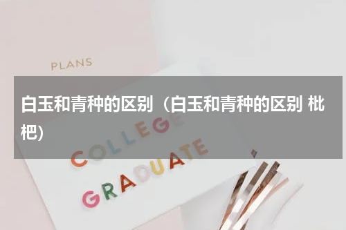白玉和青种的区别（白玉和青种的区别 枇杷）