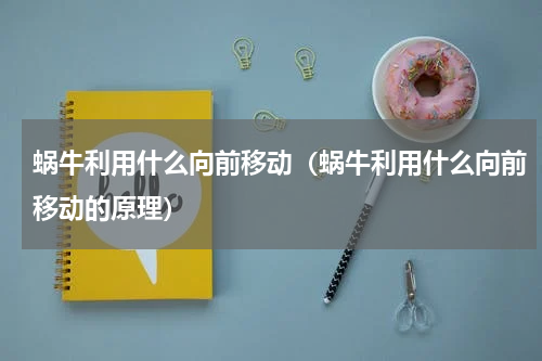 蜗牛利用什么向前移动（蜗牛利用什么向前移动的原理）