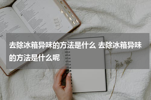 去除冰箱异味的方法是什么 去除冰箱异味的方法是什么呢