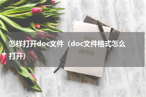 怎样打开doc文件（doc文件格式怎么打开）