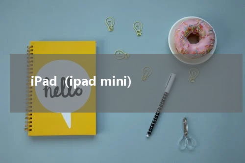 iPad（ipad mini）