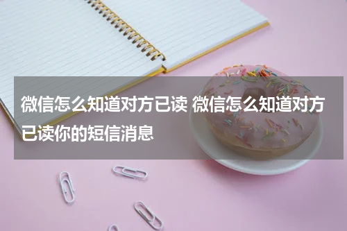 微信怎么知道对方已读 微信怎么知道对方已读你的短信消息