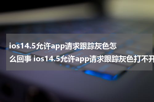 ios14.5允许app请求跟踪灰色怎么回事 ios14.5允许app请求跟踪灰色打不开