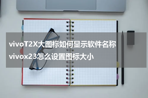 vivoT2X大图标如何显示软件名称 vivox23怎么设置图标大小