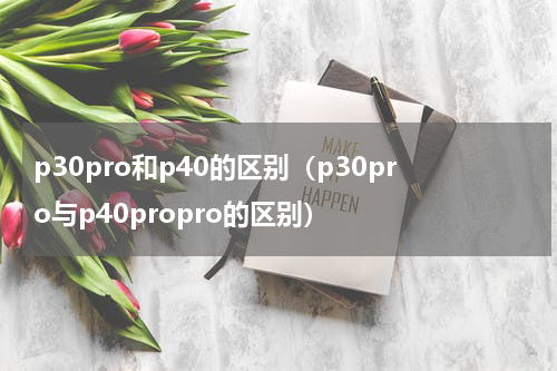 p30pro和p40的区别（p30pro与p40propro的区别）