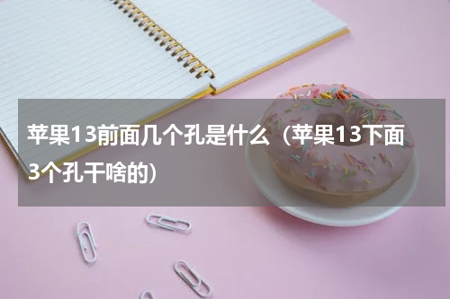 苹果13前面几个孔是什么（苹果13下面3个孔干啥的）