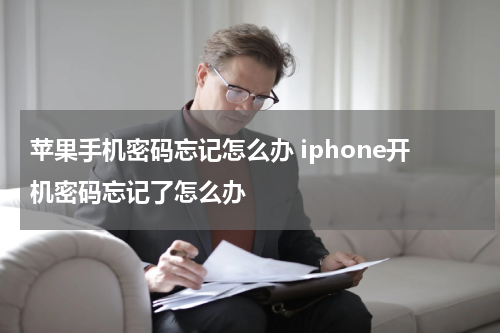 苹果手机密码忘记怎么办 iphone开机密码忘记了怎么办