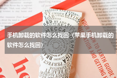 手机卸载的软件怎么找回（苹果手机卸载的软件怎么找回）