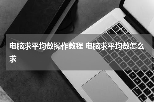 电脑求平均数操作教程 电脑求平均数怎么求