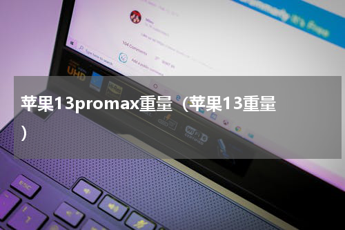 苹果13promax重量（苹果13重量）