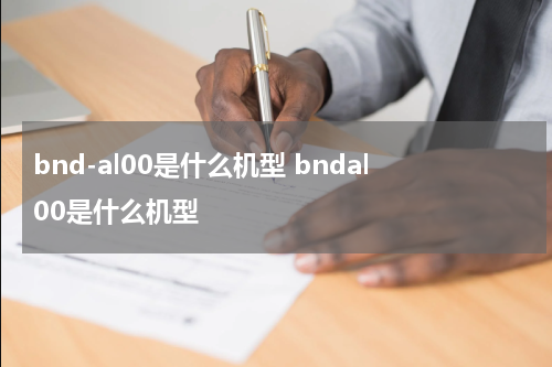 bnd-al00是什么机型 bndal00是什么机型