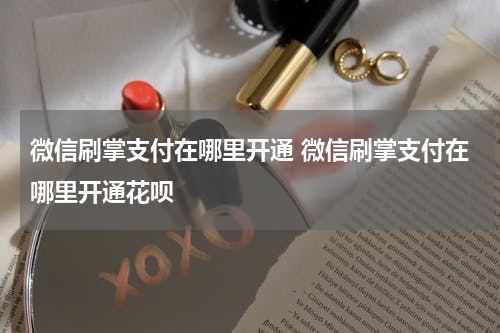微信刷掌支付在哪里开通 微信刷掌支付在哪里开通花呗