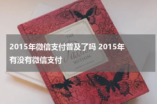 2015年微信支付普及了吗 2015年有没有微信支付