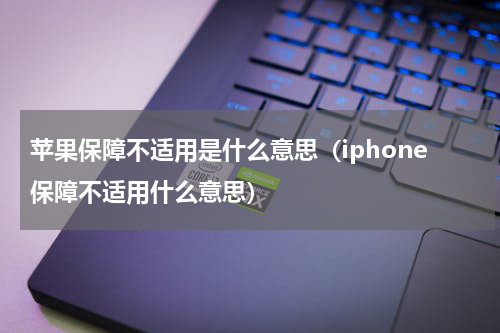 苹果保障不适用是什么意思（iphone保障不适用什么意思）