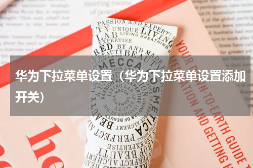 华为下拉菜单设置（华为下拉菜单设置添加开关）
