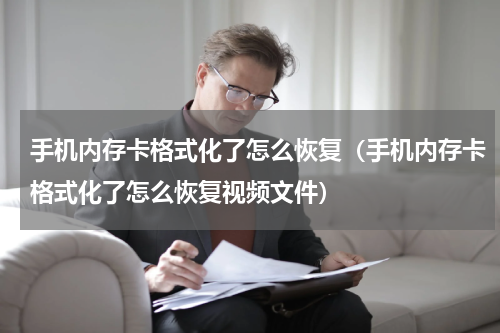 手机内存卡格式化了怎么恢复（手机内存卡格式化了怎么恢复视频文件）