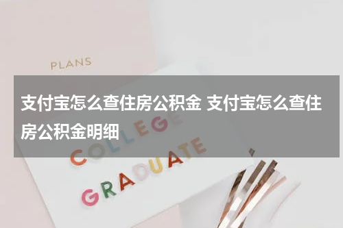 支付宝怎么查住房公积金 支付宝怎么查住房公积金明细