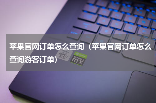 苹果官网订单怎么查询（苹果官网订单怎么查询游客订单）