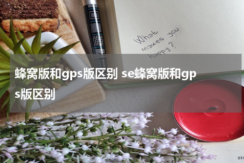 蜂窝版和gps版区别 se蜂窝版和gps版区别