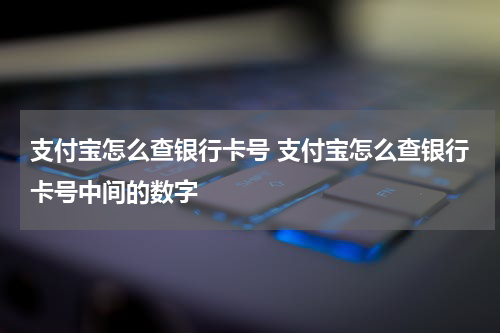 支付宝怎么查银行卡号 支付宝怎么查银行卡号中间的数字