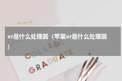 xr是什么处理器（苹果xr是什么处理器）