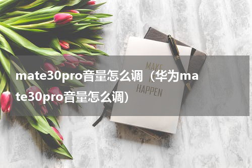 mate30pro音量怎么调（华为mate30pro音量怎么调）