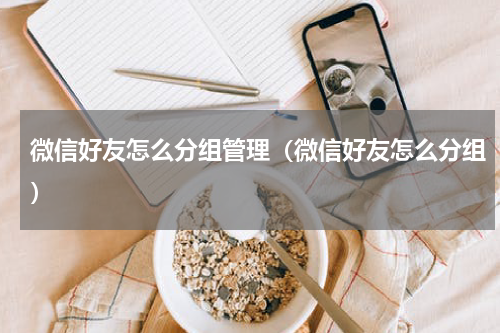 微信好友怎么分组管理（微信好友怎么分组）