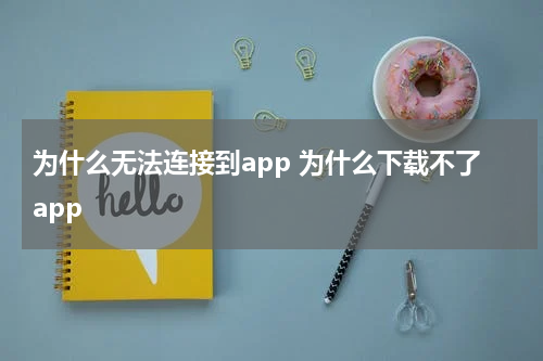为什么无法连接到app 为什么下载不了app