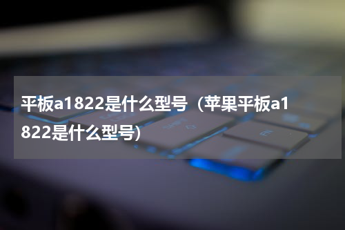 平板a1822是什么型号（苹果平板a1822是什么型号）