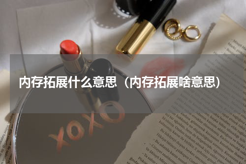 内存拓展什么意思（内存拓展啥意思）
