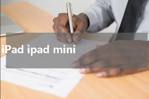 iPad ipad mini
