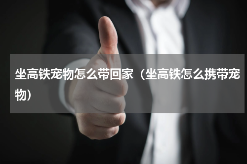 坐高铁宠物怎么带回家（坐高铁怎么携带宠物）