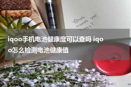 iqoo手机电池健康度可以查吗 iqoo怎么检测电池健康值